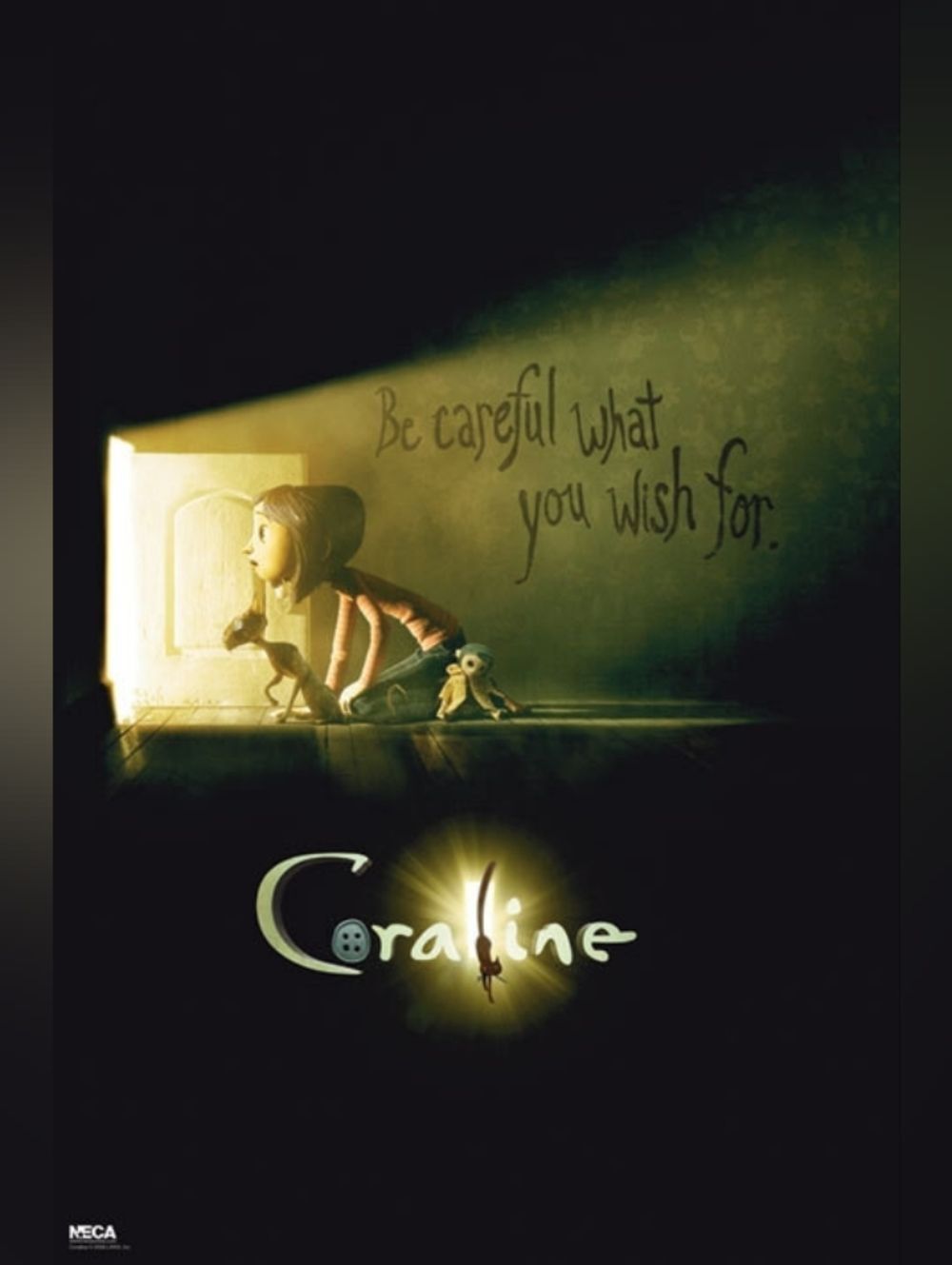 Coraline Movie Poster Custom Fridge Magnet Home Kitchen Decor